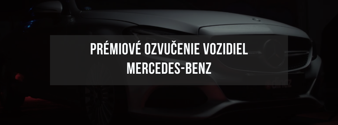 PREMIOVÉ OZVUČENÍ mercedes (1)